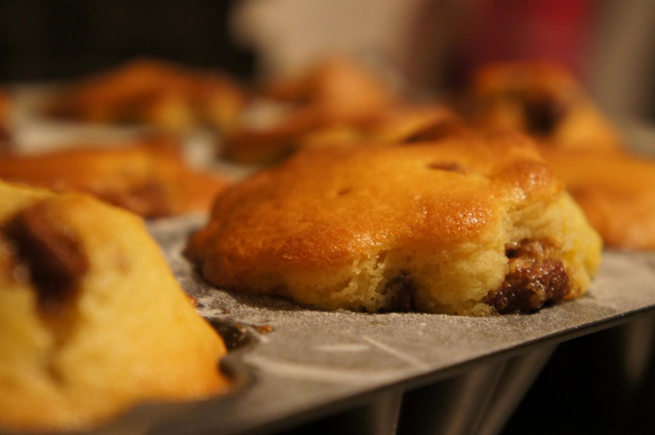 Les muffins à la pralinoise :)